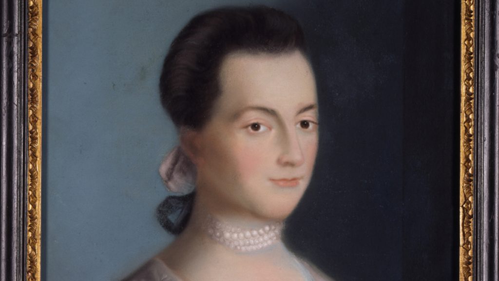 Abigail Adams Portrait - Home Page