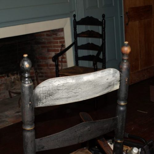 Chair During Restoration